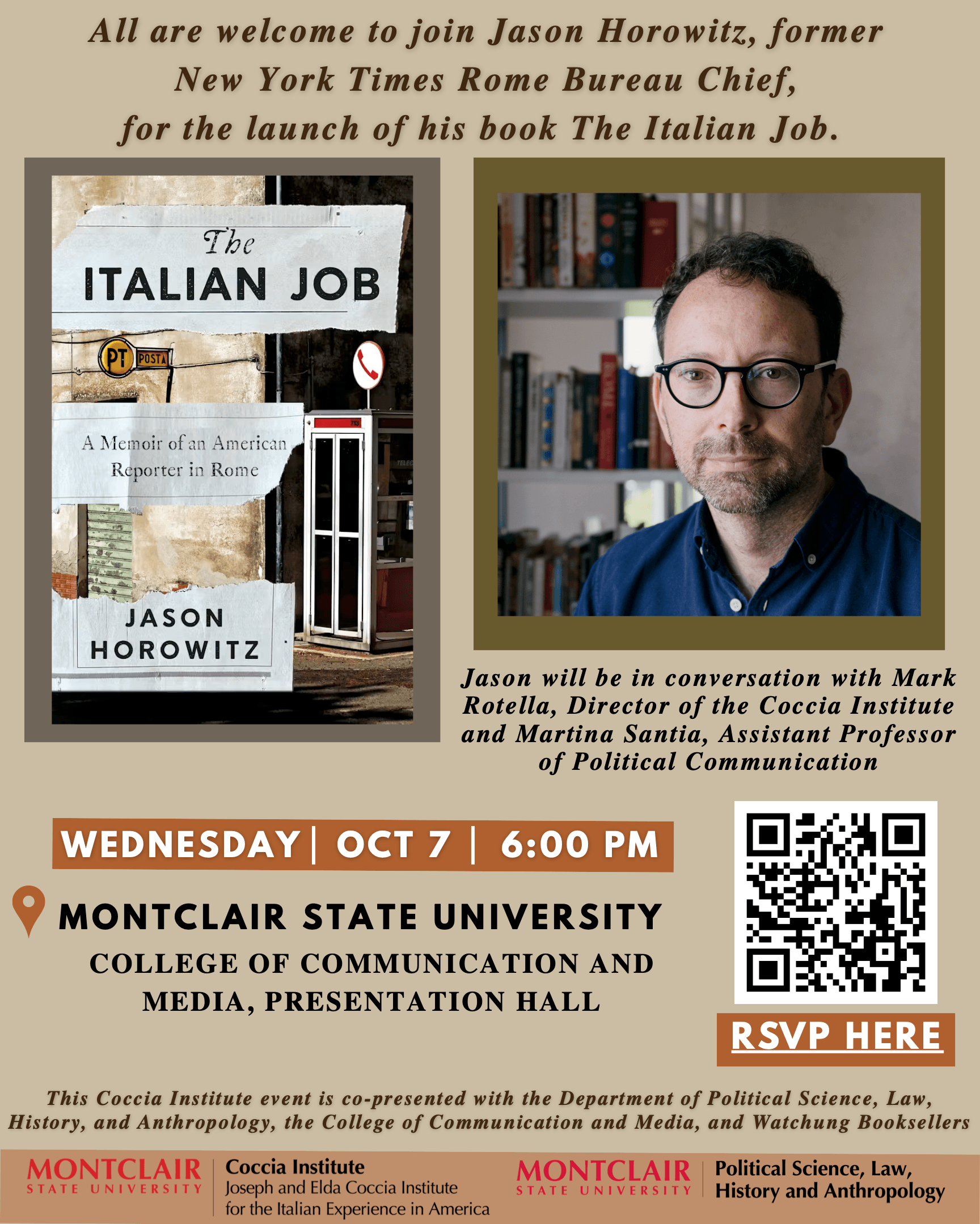 Jason Horowitz, “The Italian Job”
