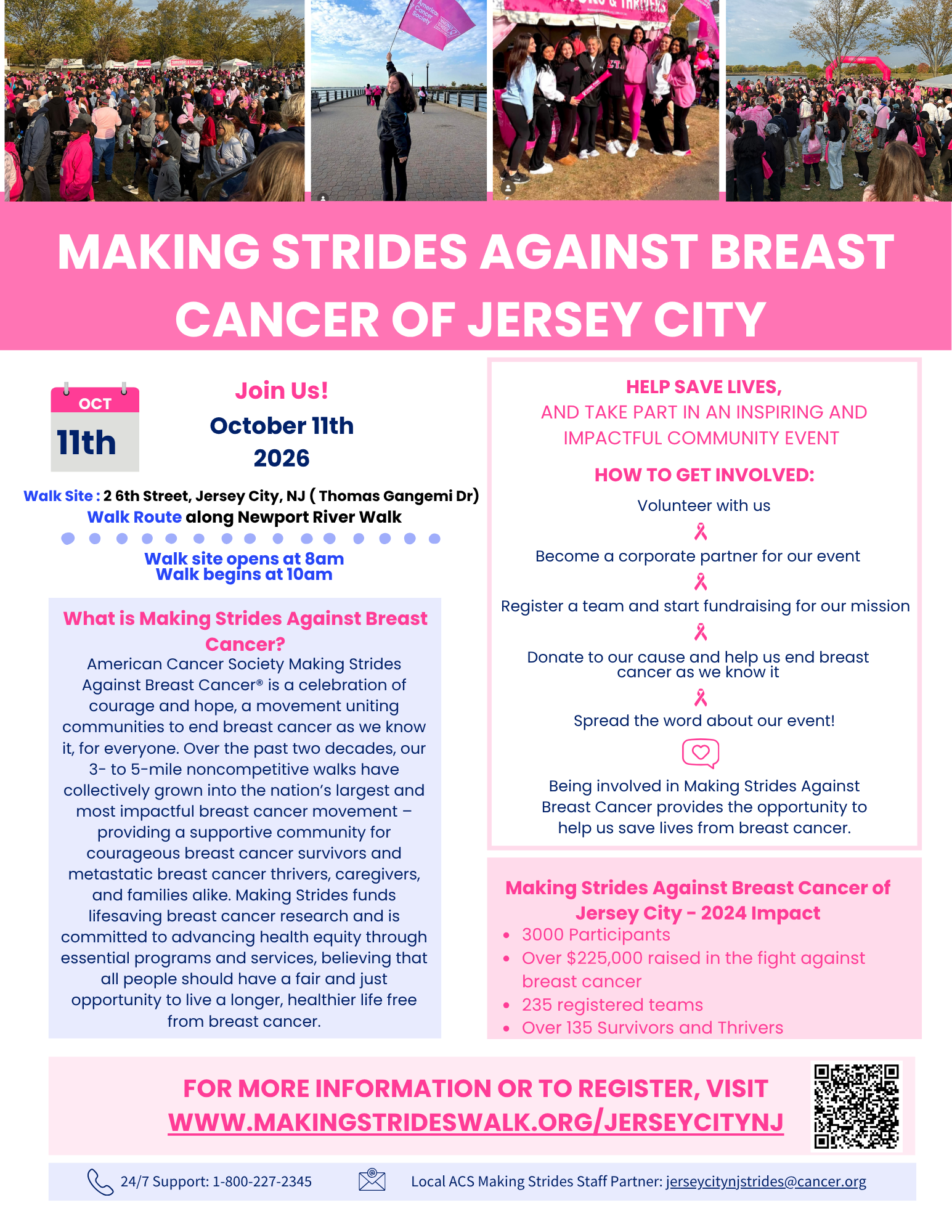 Making Strides Against Breast Cancer of Jersey City