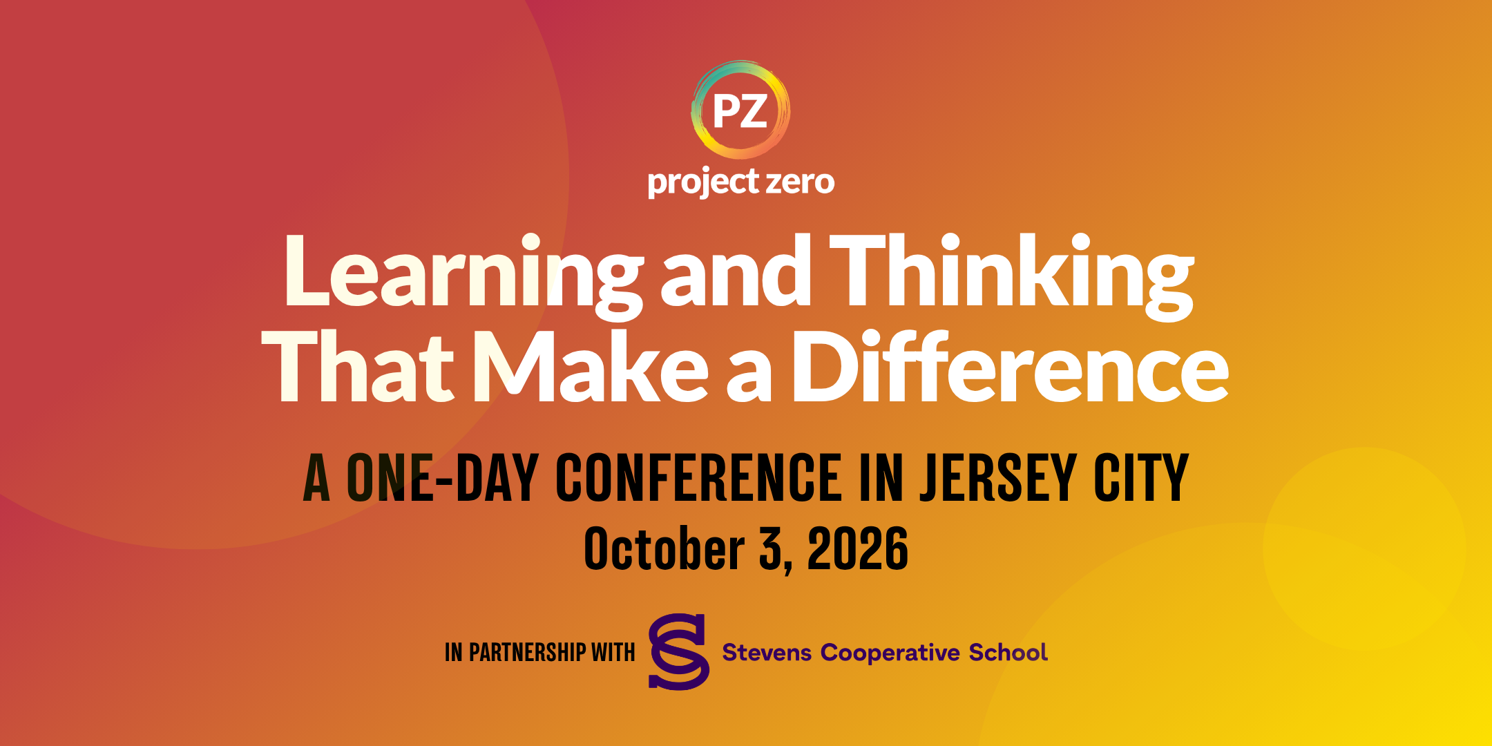 Harvard University x Stevens Cooperative School Conference