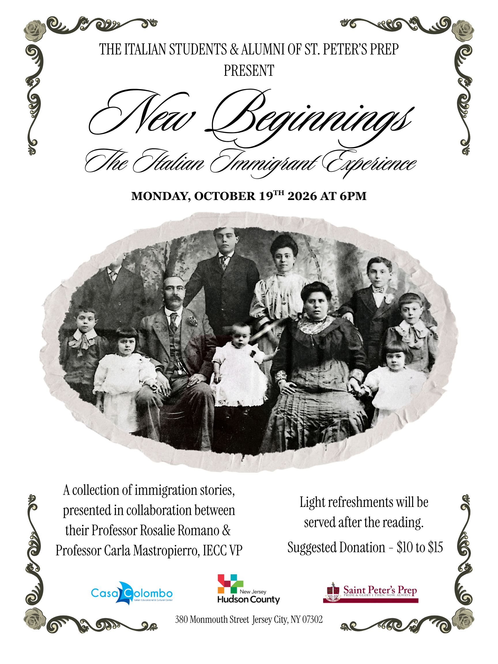 New Beginnings: The Italian Immigrant Experience