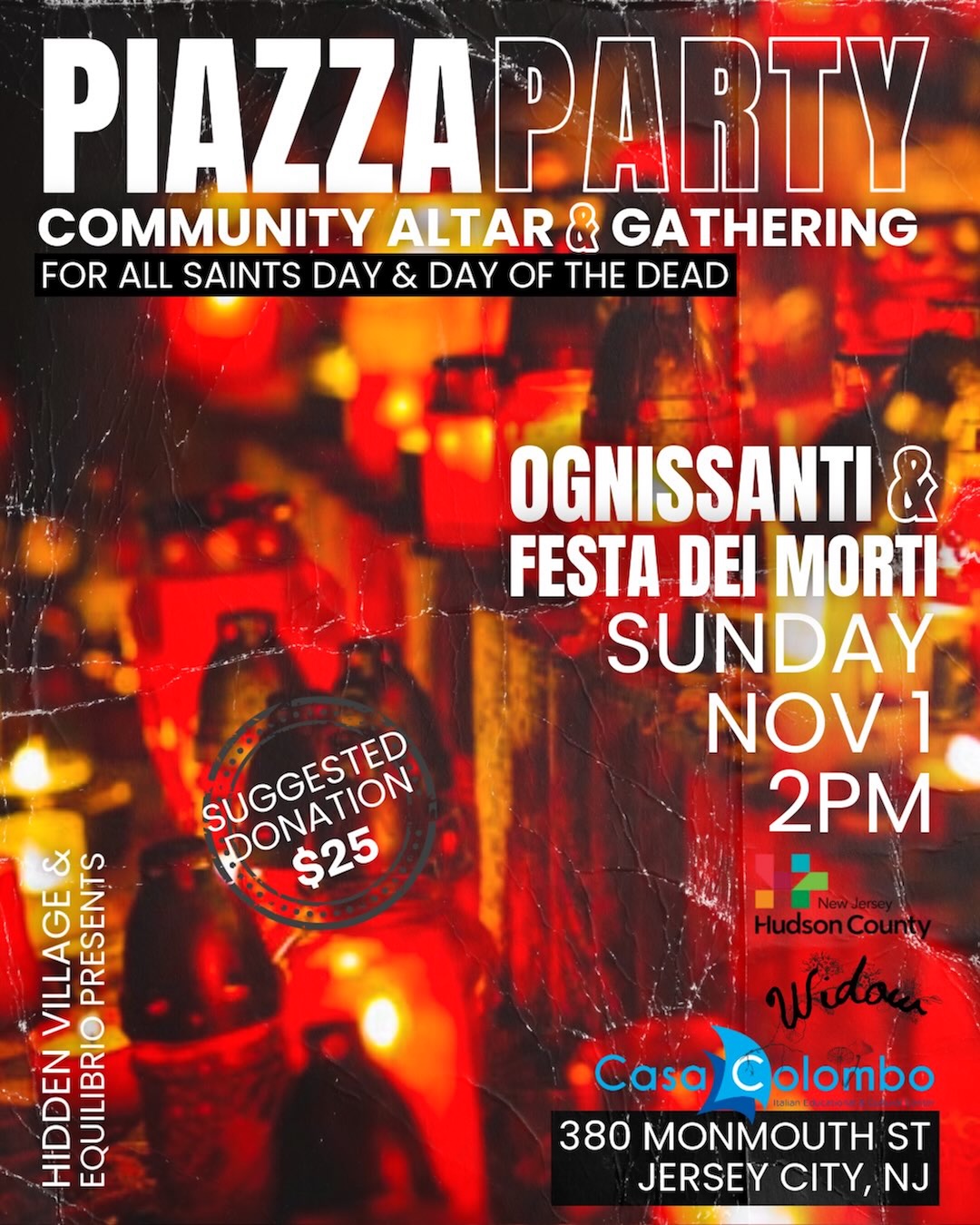 PIAZZA PARTY: DAY OF THE DEAD