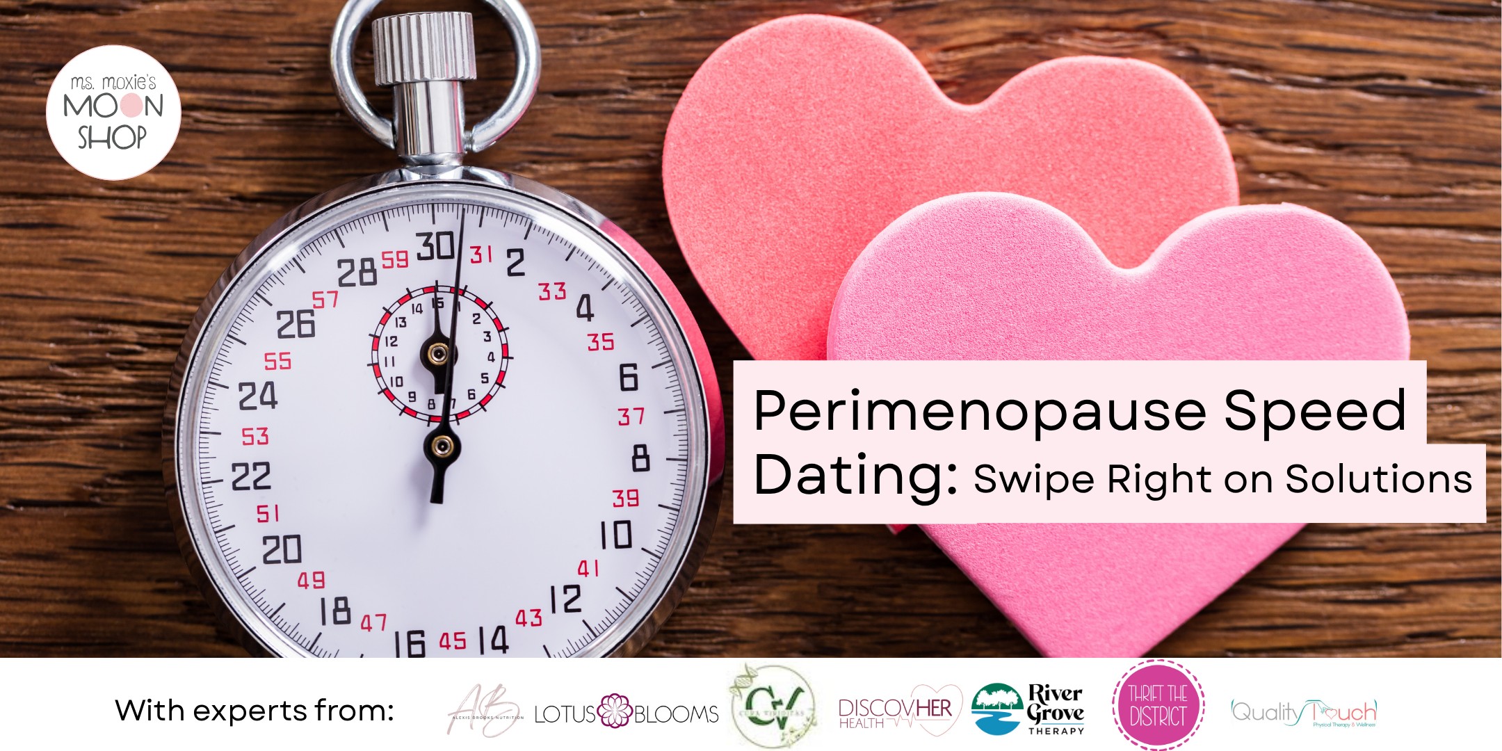 Perimenopause Speed Dating Event
