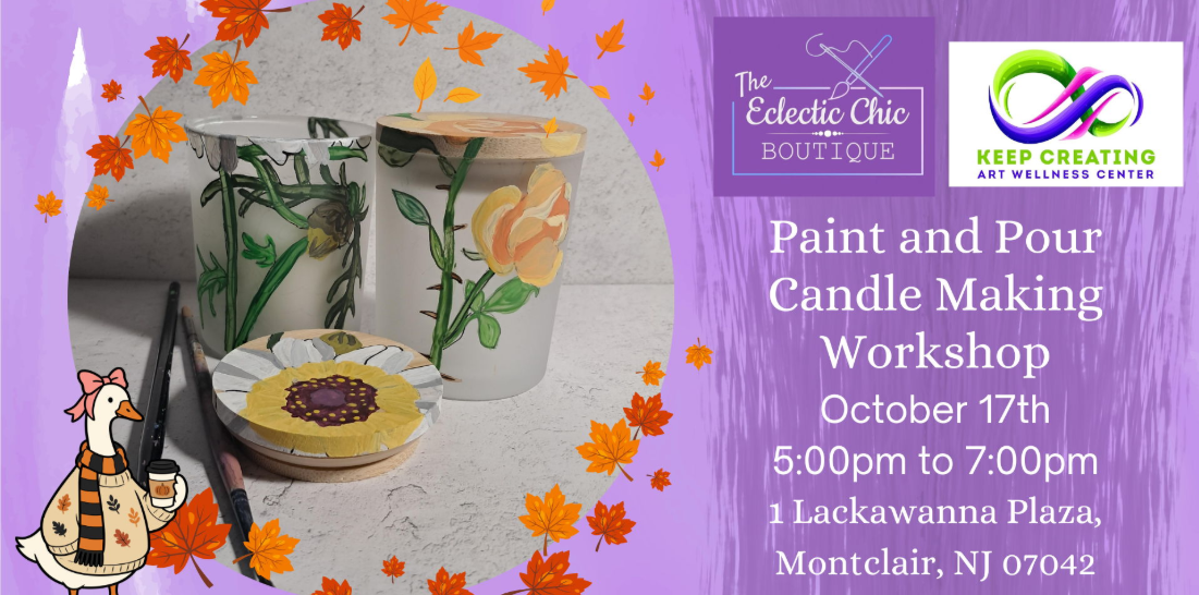 Paint & Pour Candle Making Class