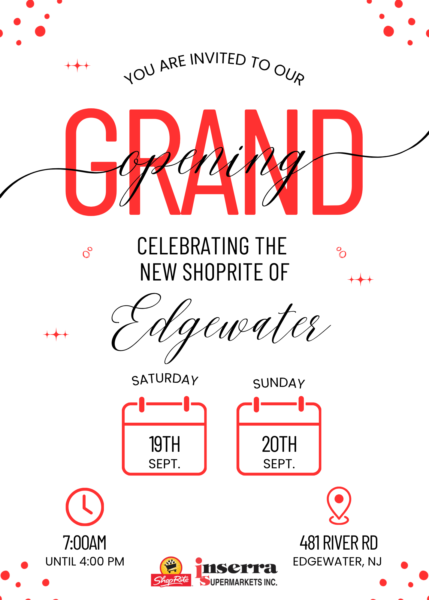 ShopRite of Edgewater Grand Opening