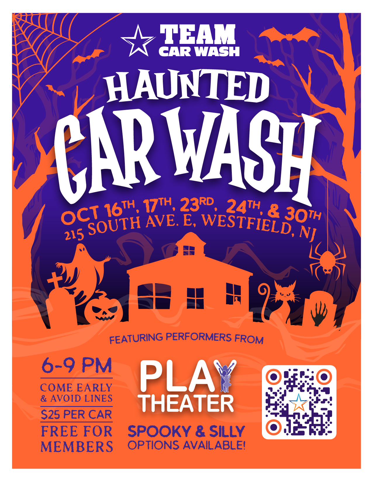 Team Car Wash: Haunted Car Wash