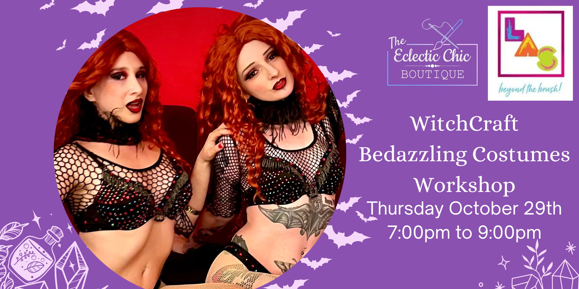 WitchCraft Bedazzling Costumes Workshop