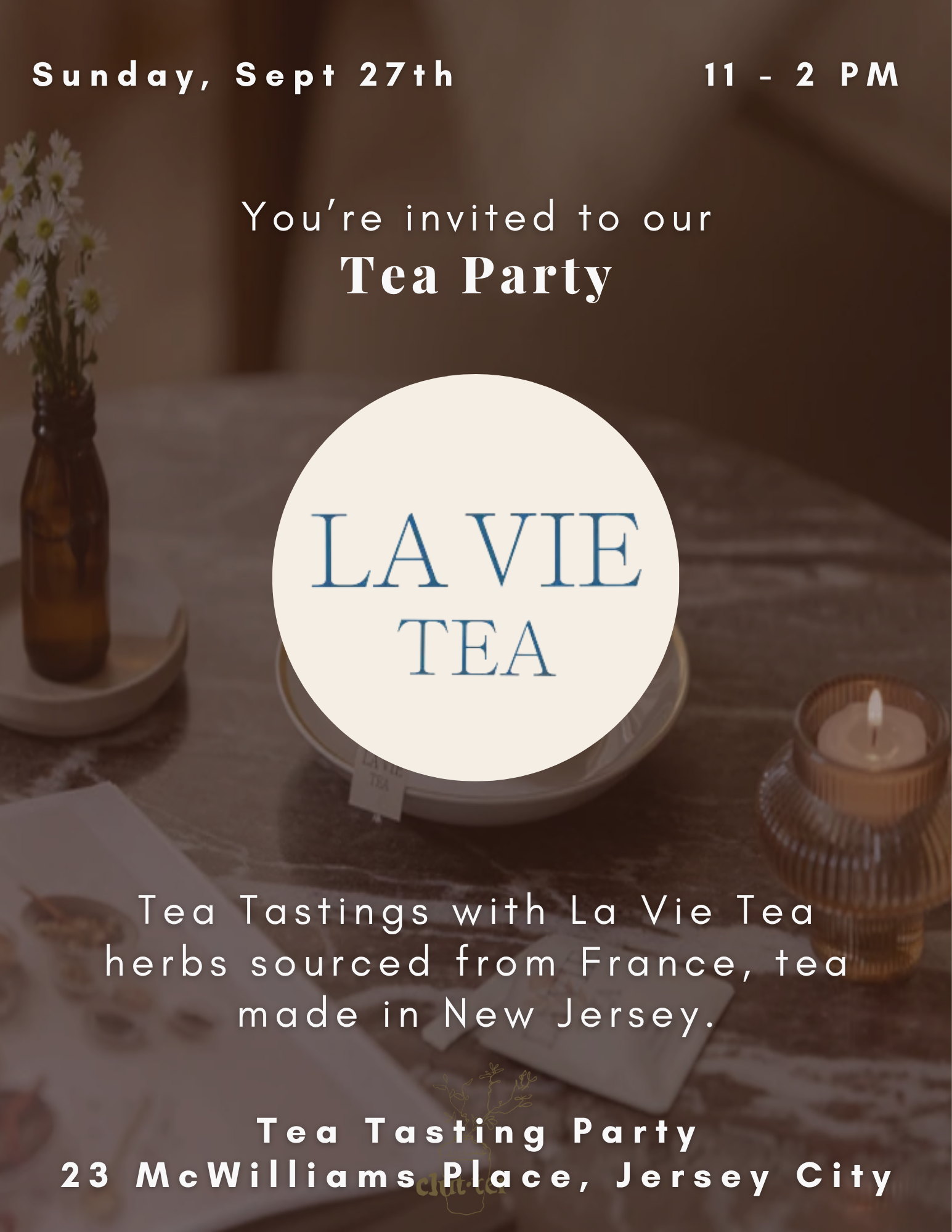 Tea Tasting with La Vie Tea