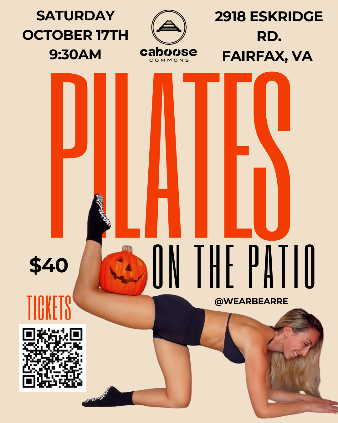 Pilates on the Patio at Caboose Commons