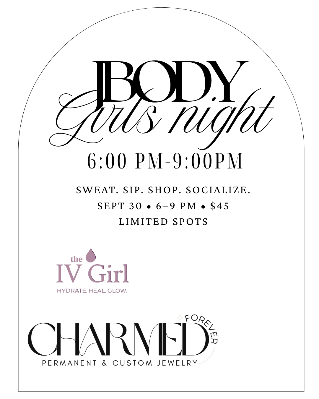 JBODY GIRLS NIGHT