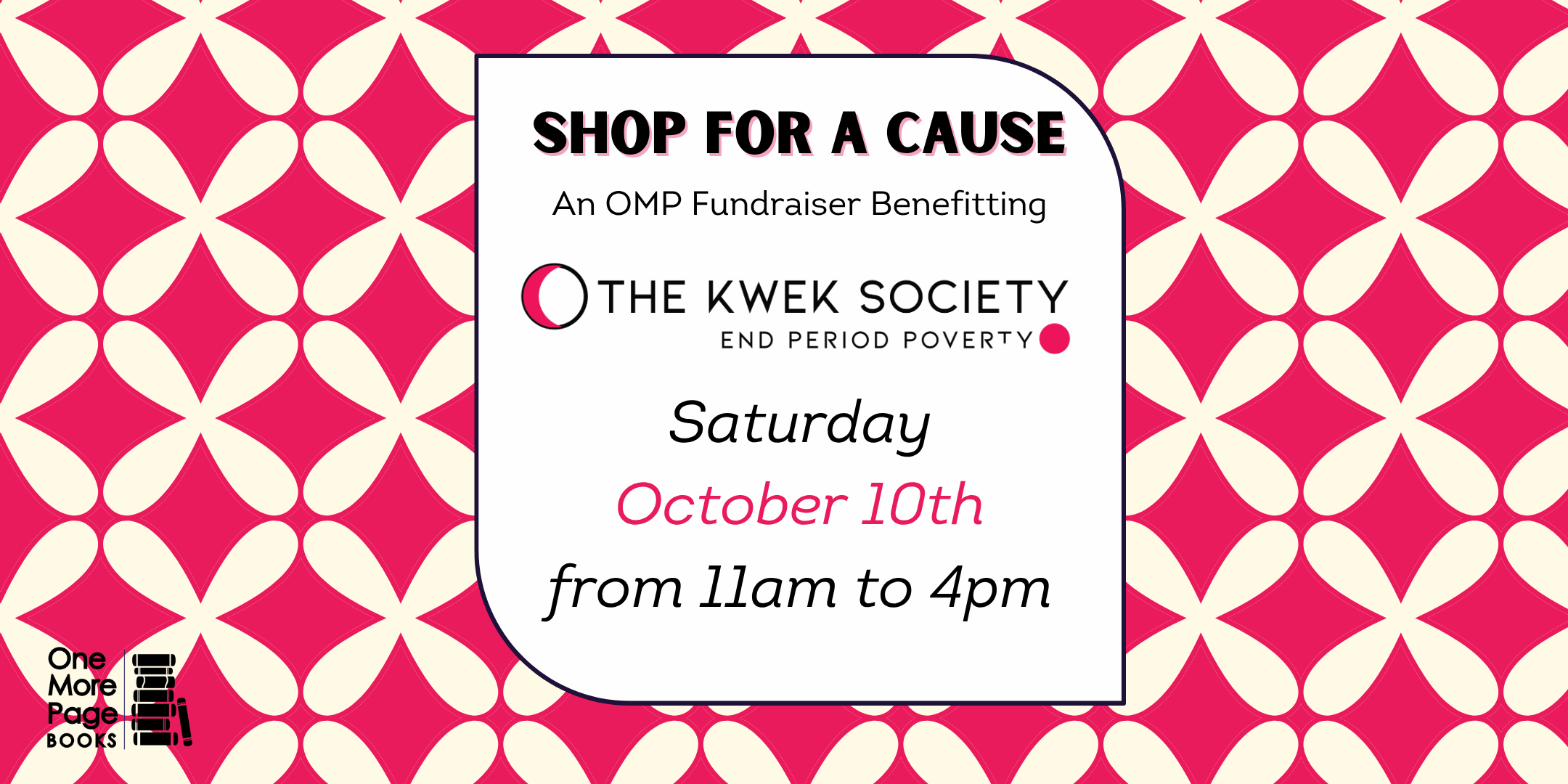 Kwek Society Fundraiser – Shop for a Cause