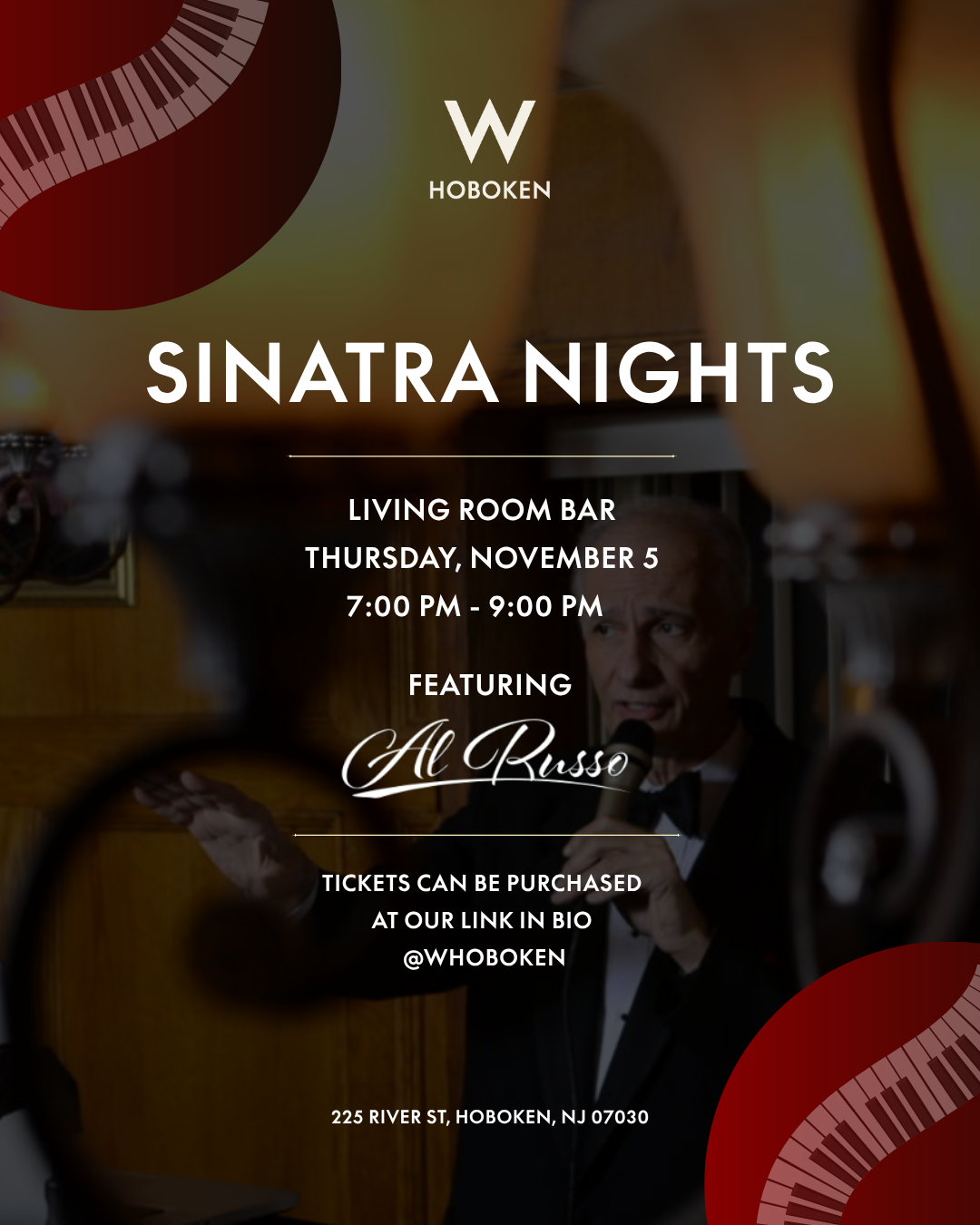 Sinatra Nights at W Hoboken