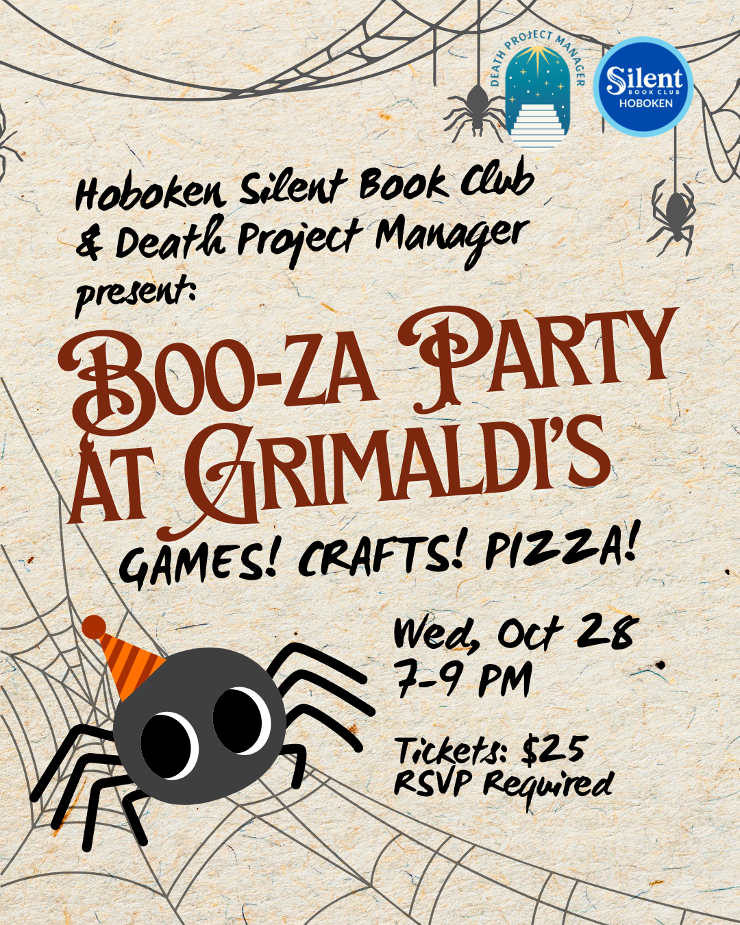 “Boo-Za” Halloween Party at Grimaldi’s