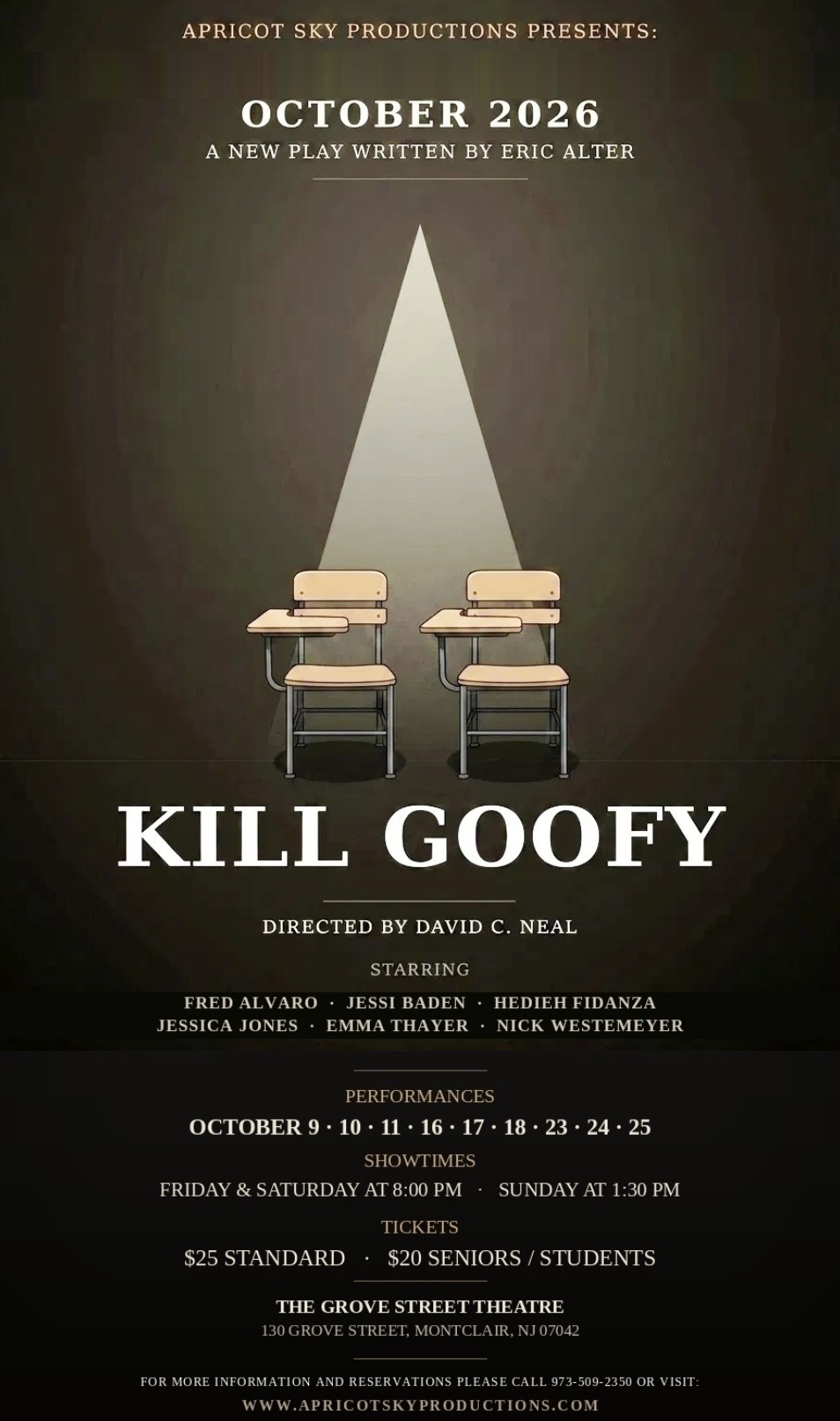 “Kill Goofy”: A Written Playwright