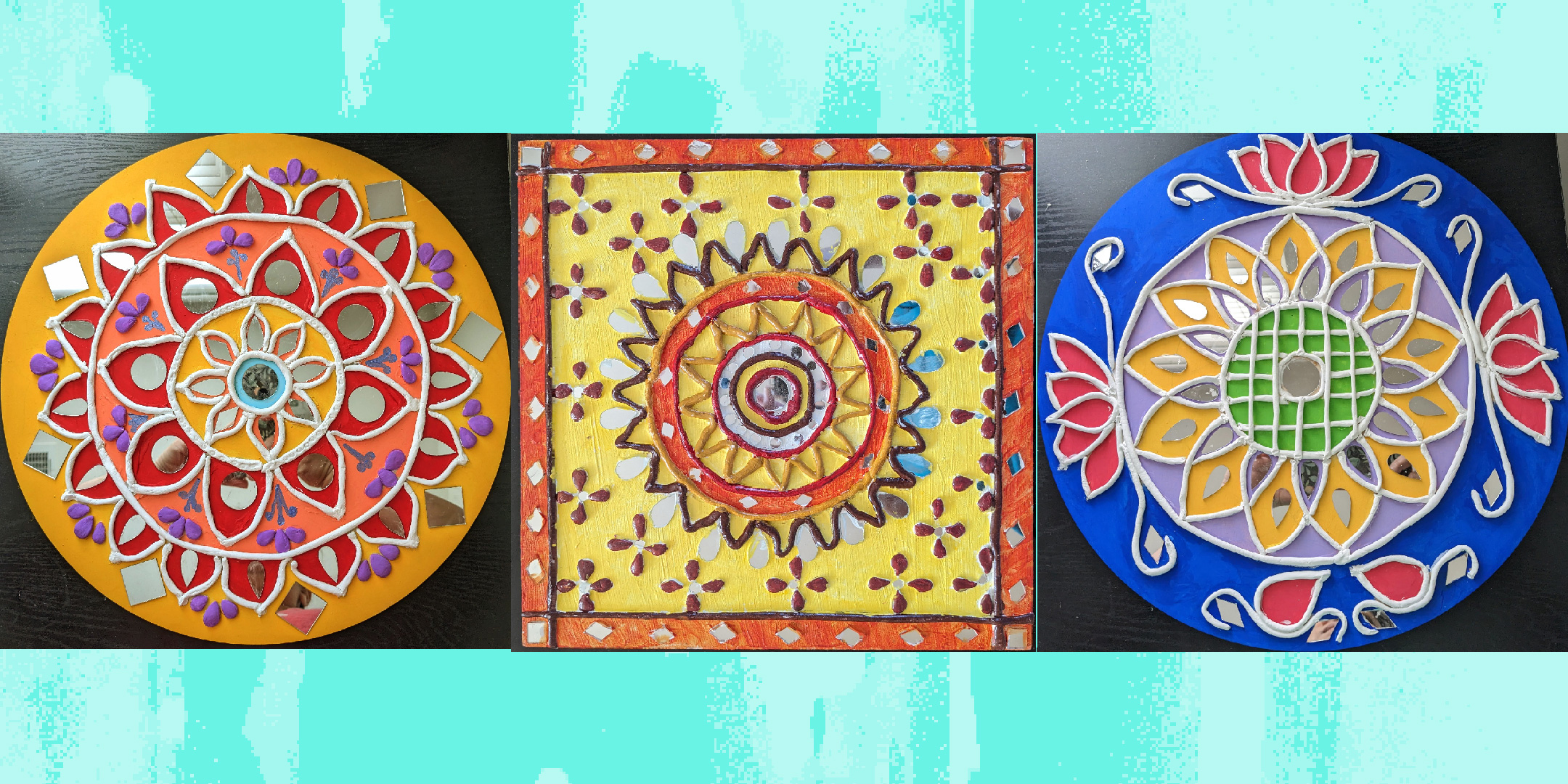 Clay and Mirrors Art Workshop — Create a Beautiful Home Decor Piece