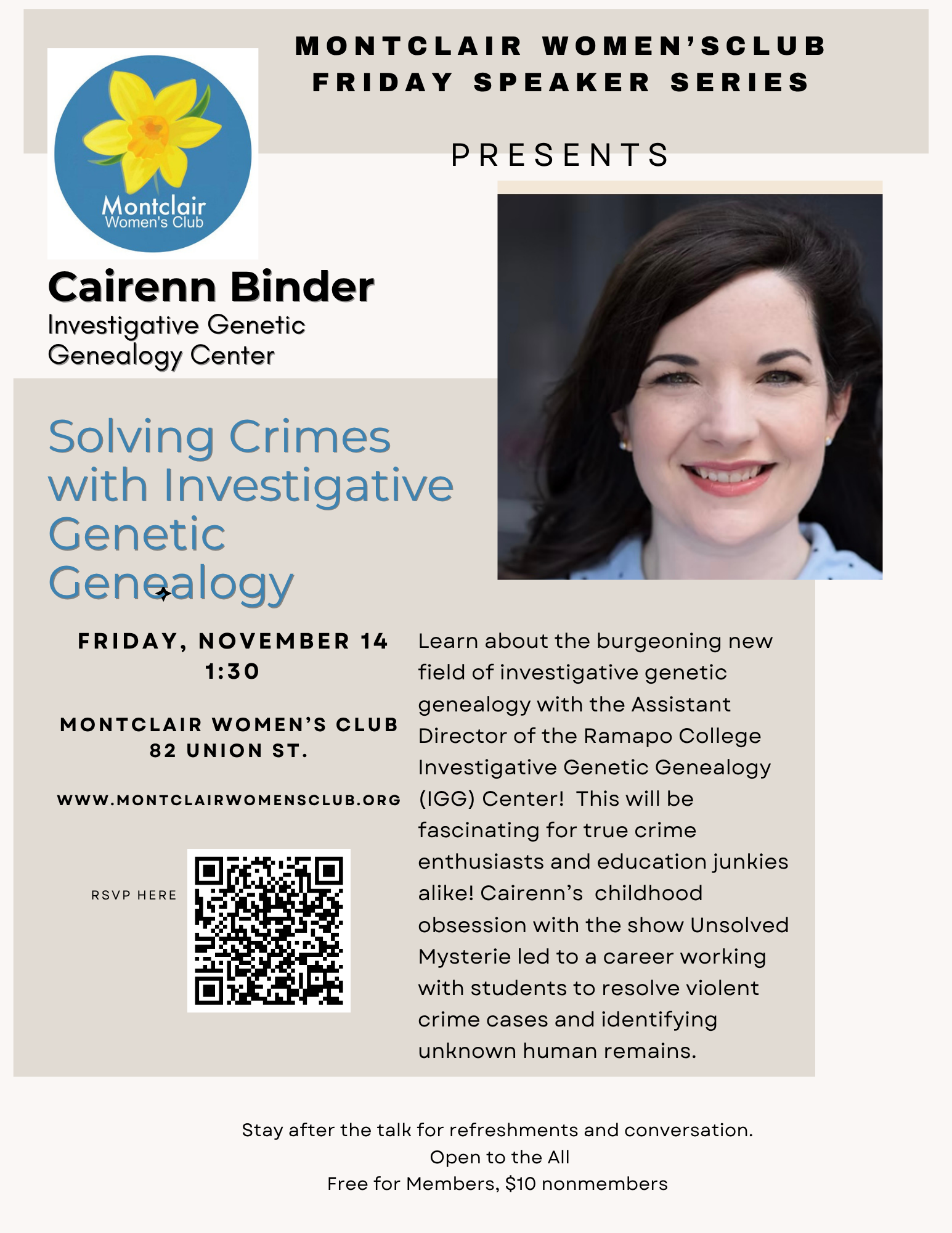 MWC Presents: Solving Crimes with Investigative Genetic Genealogy