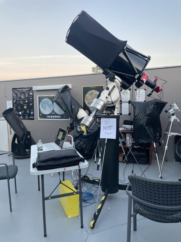 the classroom at nike observatory