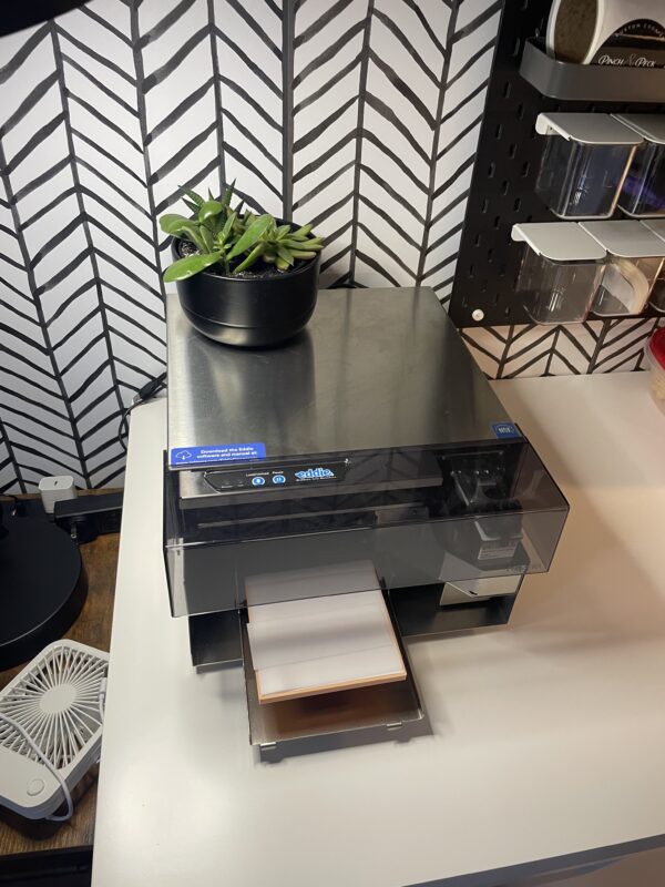 the sugar printer at pinch and peck 