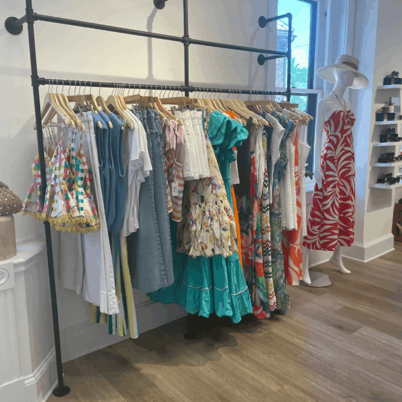 clothing on display at era edit