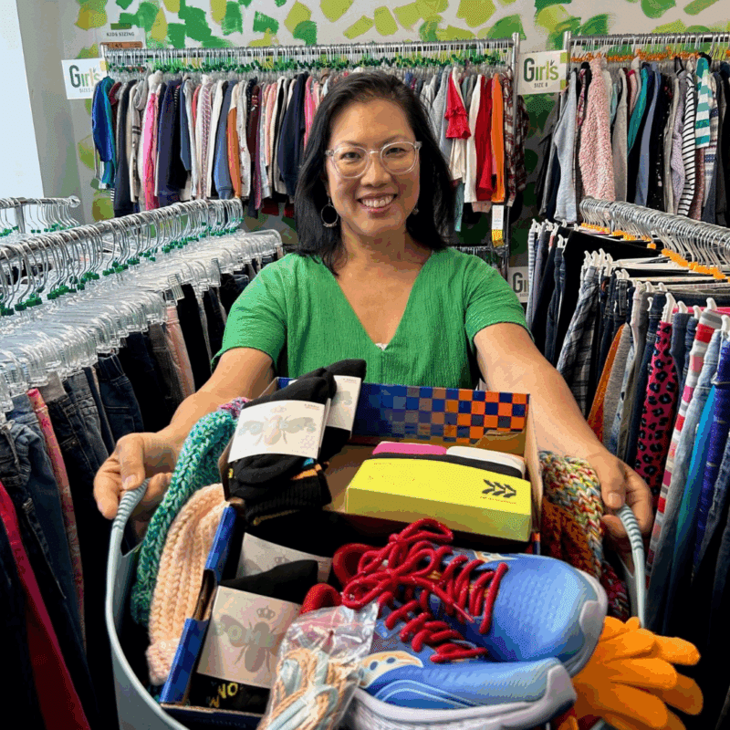 ellen, cofounder of clothesline arlington, shares some items
