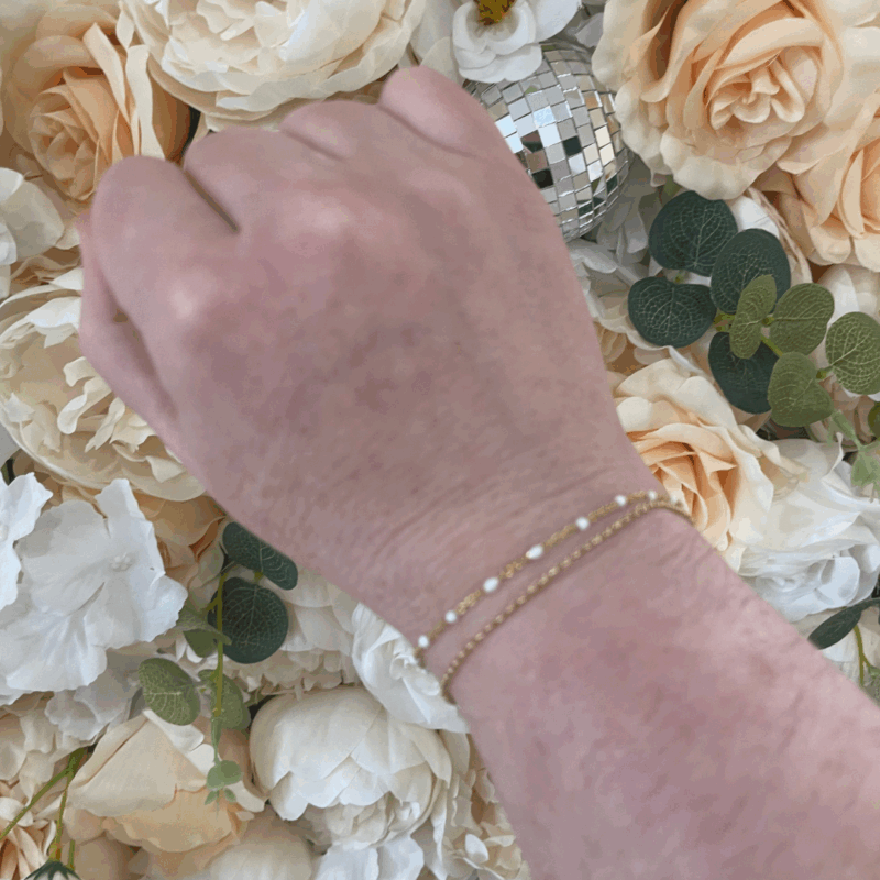 permanent jewelry at golden bond 