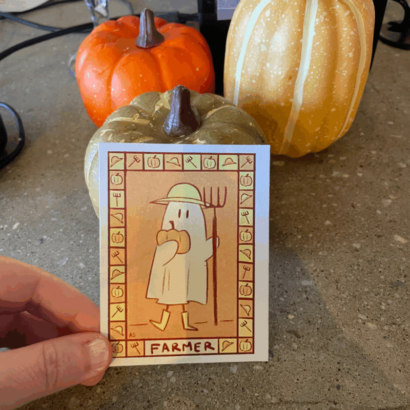 sample art work from the mini art machine