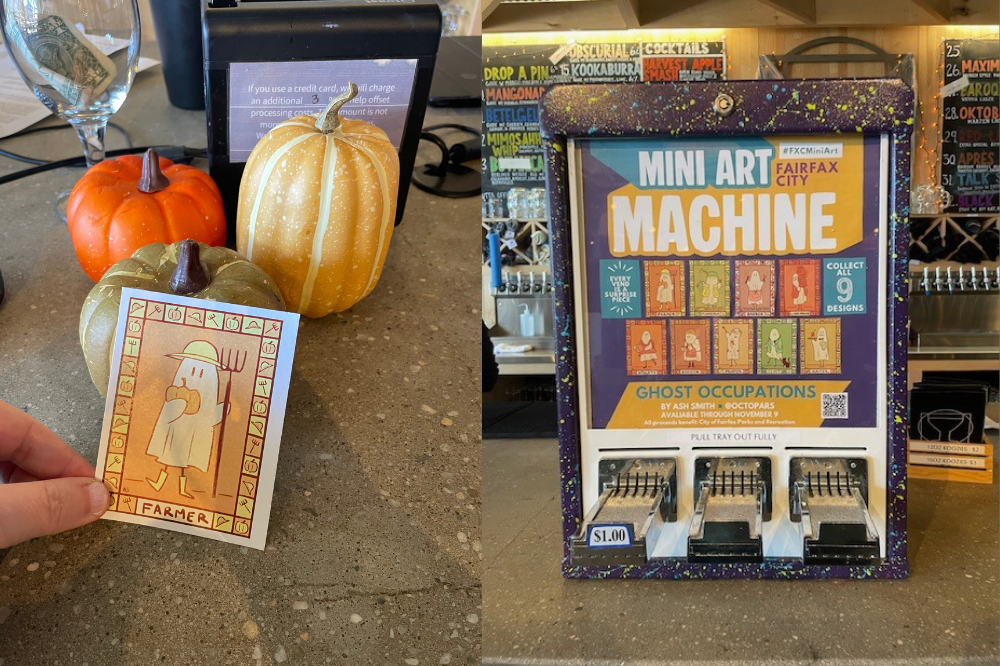 Mini Art Vending Machine Debuts in Fairfax - The Fairfax Girl