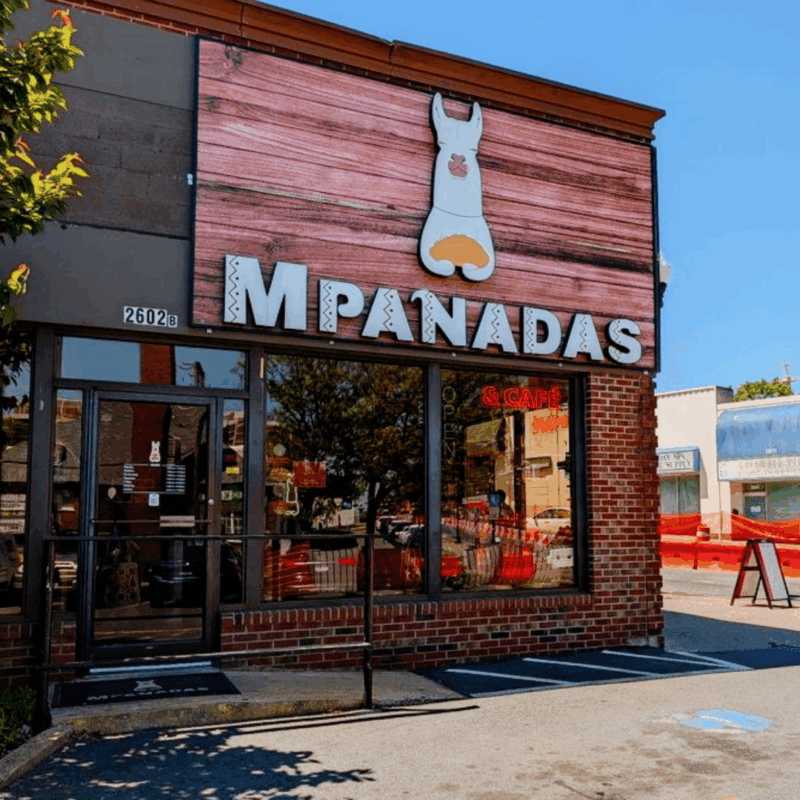 the exterior of mpanadas
