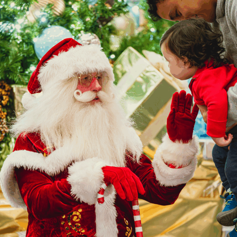 santa at westfields marriott