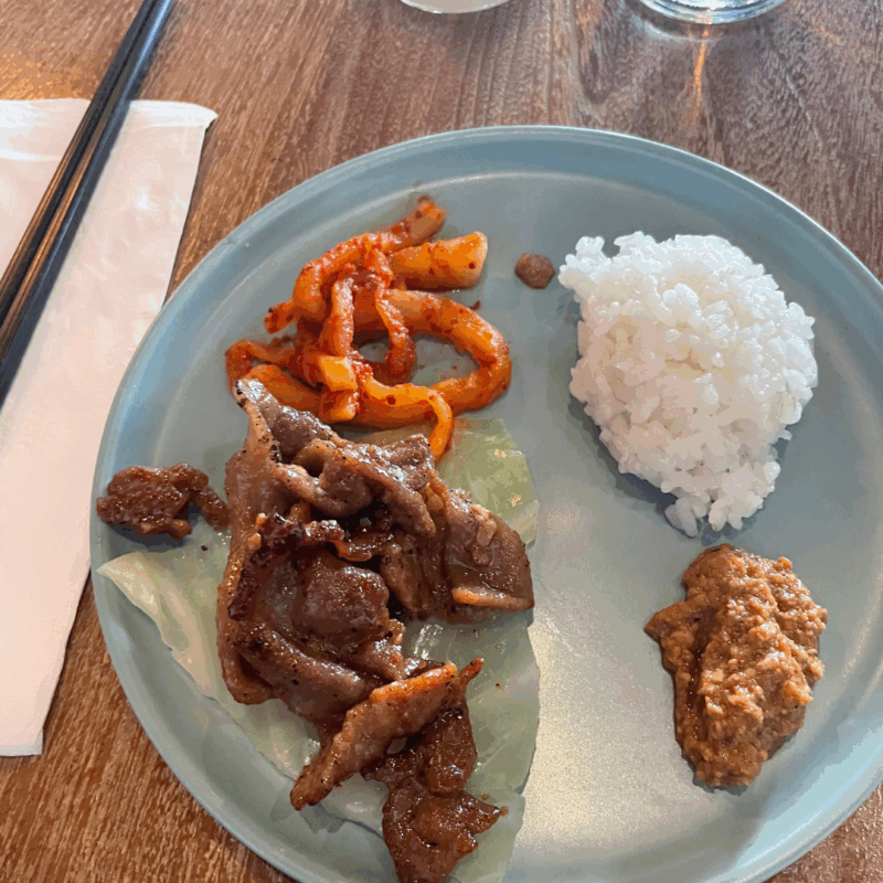 a plate of tastes on the virginialicious tour 