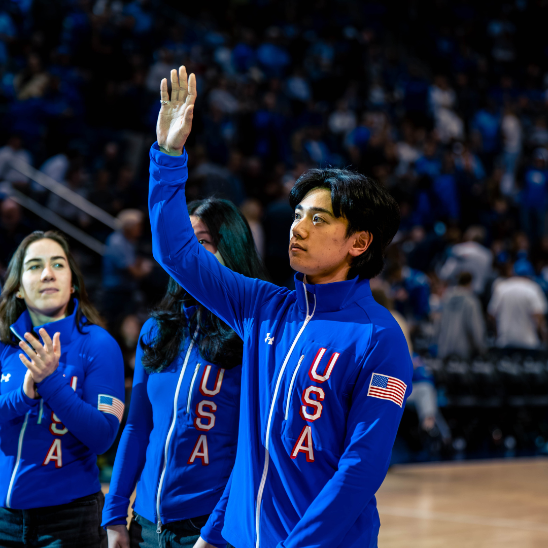US Speedskater Brandon Kim