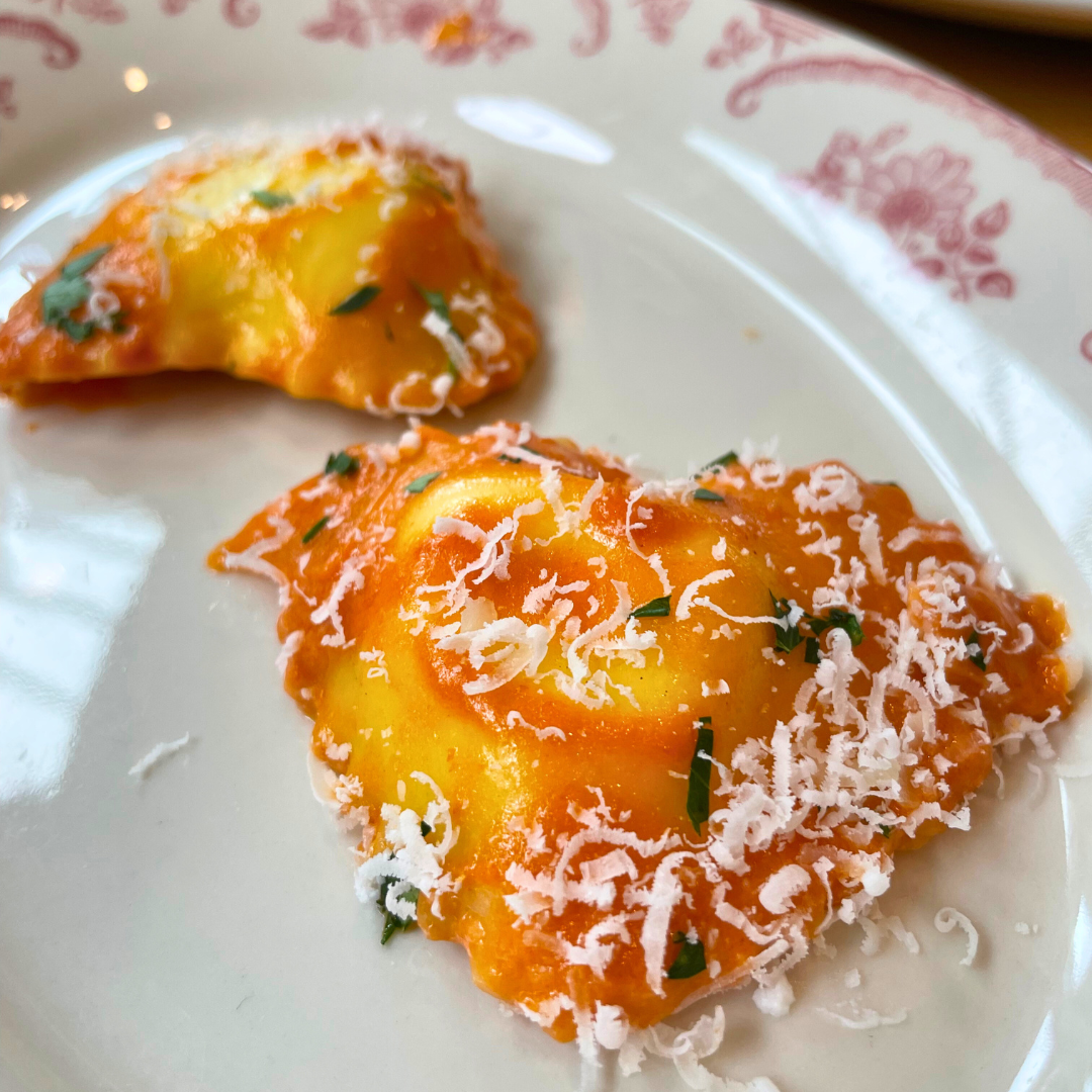 corso heart shaped ravioli