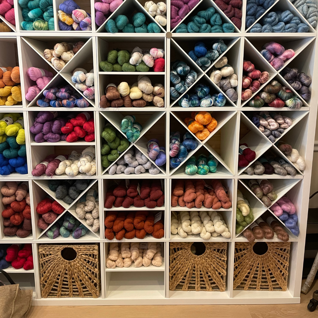 yarns at entangled