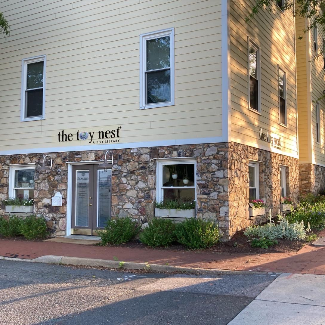exterior of the toy nest in falls church