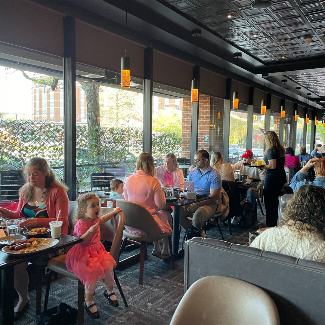 easter brunch at theismann's restaurant
