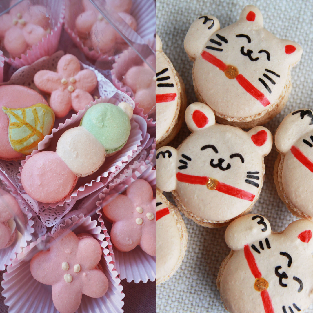 chiboo macarons shapes