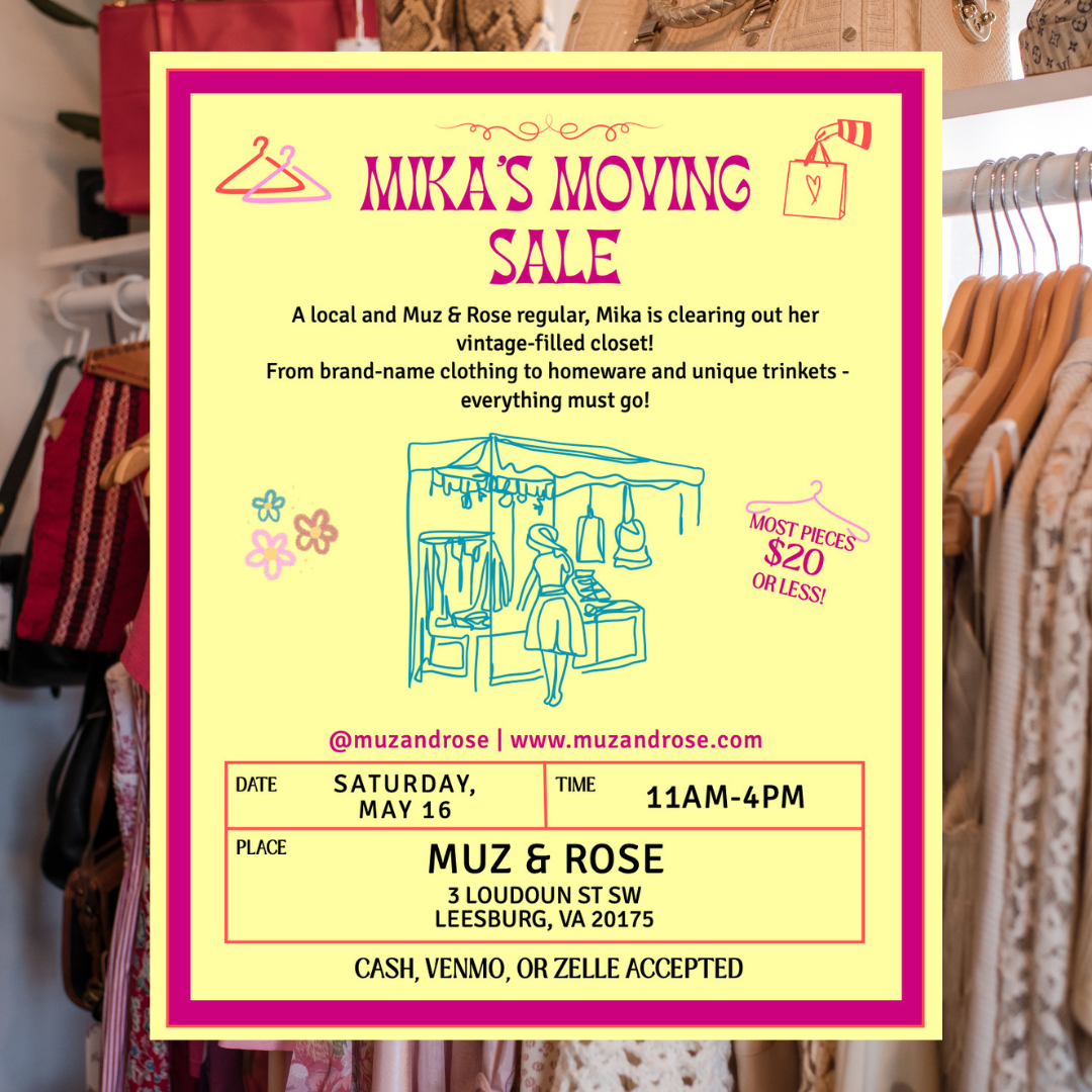 muz + rose vintage store day