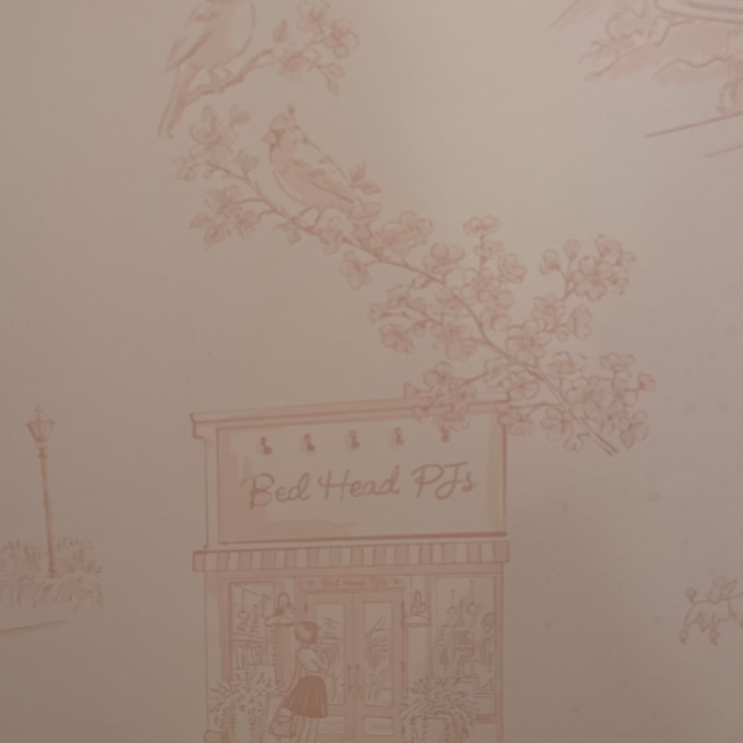 bed head pjs - Virginia print