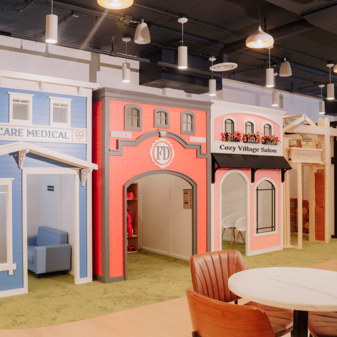 cozy village cafe