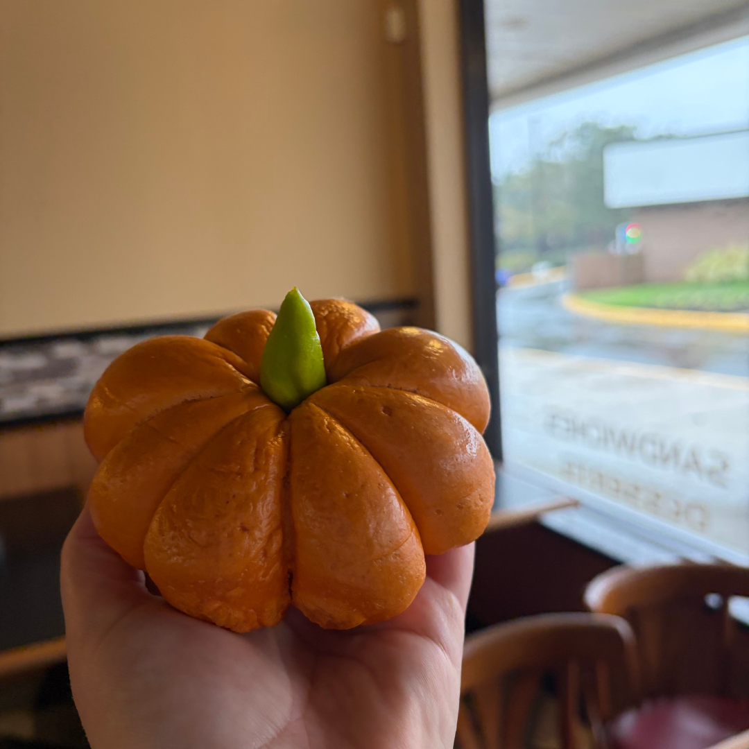 pumpkin bagel