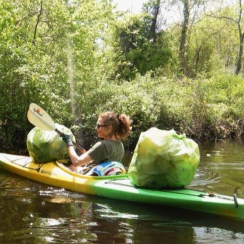 ocean cleanup stroke your ego nj trash collection