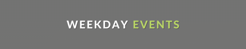 website divider button weekday events