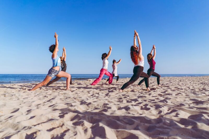 beach yoga new jersey