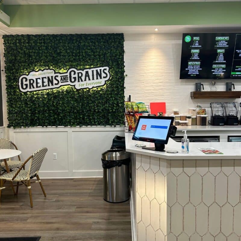 greens and grains