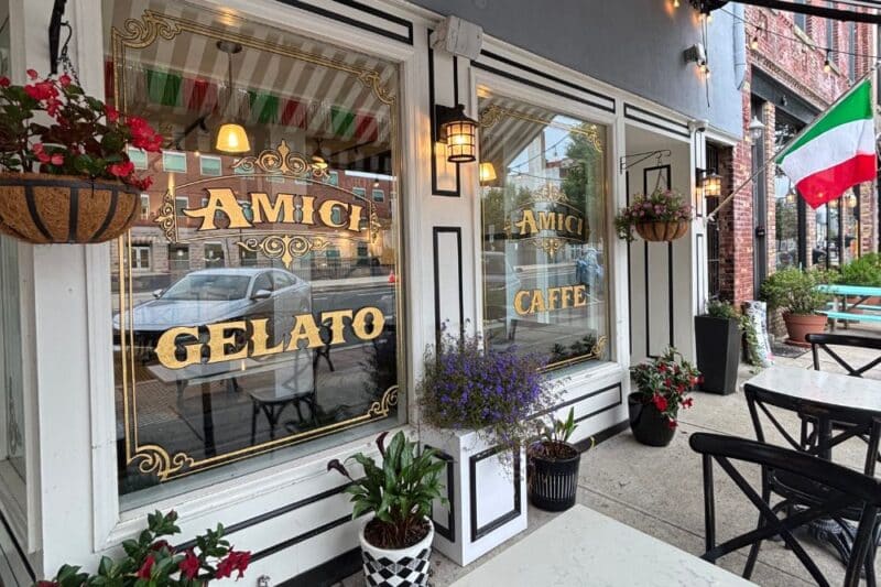 european style cafes restaurants jersey shore