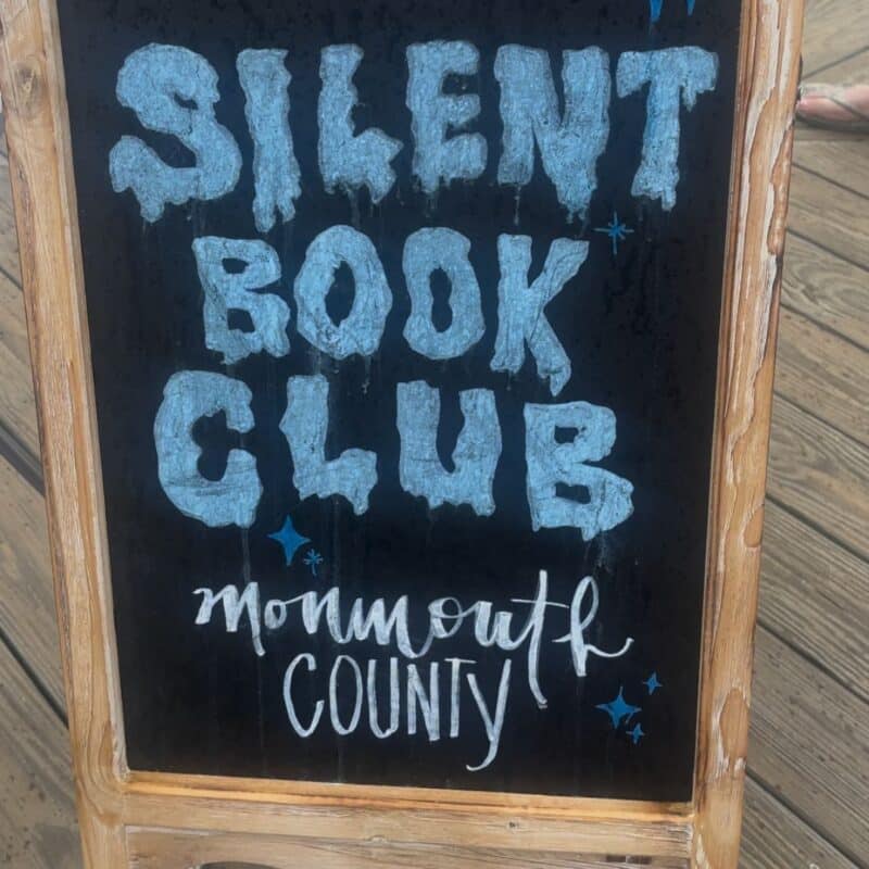 silent book club jersey shore nj
