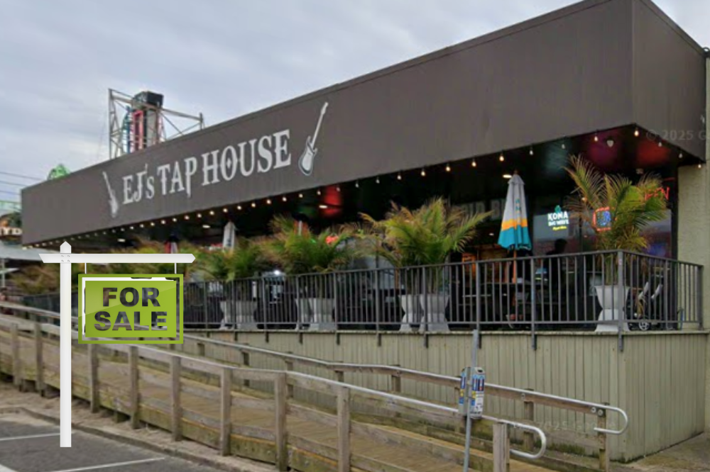 ej's taphouse in seaside heights is for sale