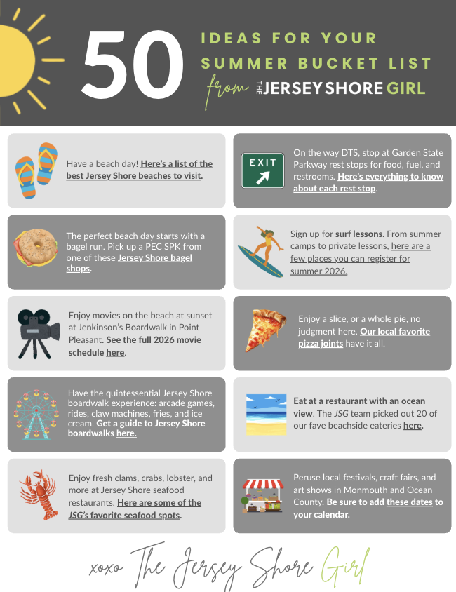 JSG Summer Bucket List 2026