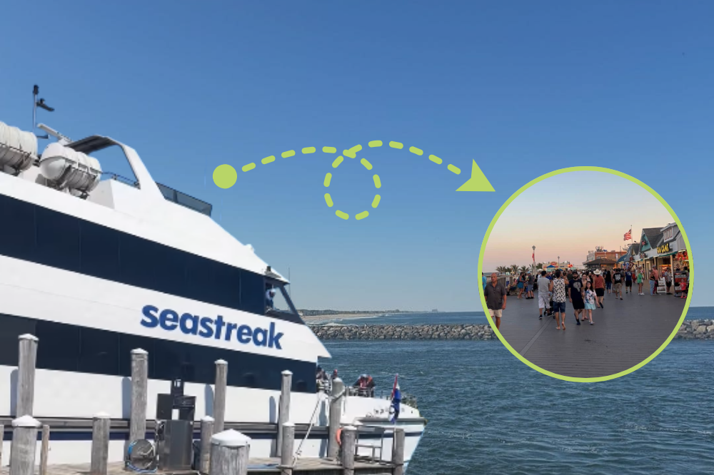 Seastreak Ferry Route Point Pleasant NJ NYC