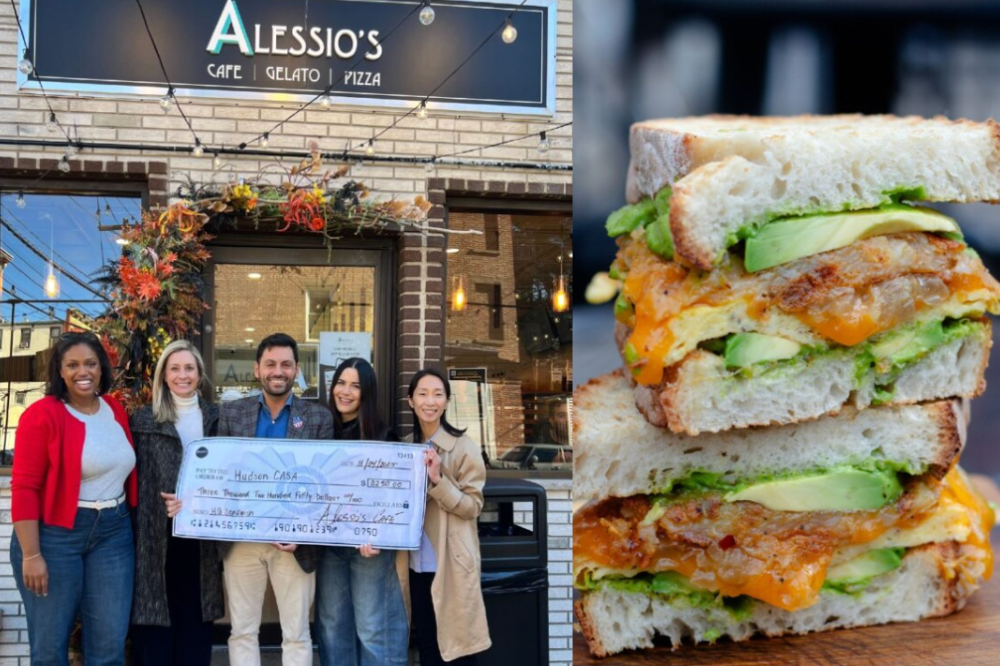 the hoboken girl breakfast sandwich