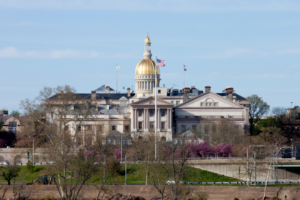 new jersey state capitol building in trenton, nj